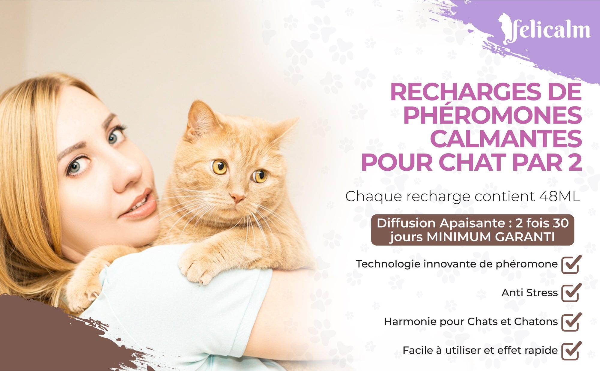 RECHARGES DE PHEROMONE Féline par 2