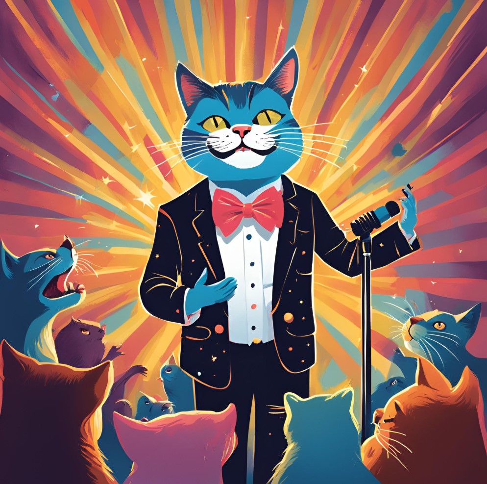 mon chat est un comédien