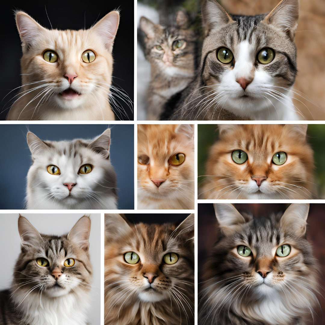 expression faciale du chat