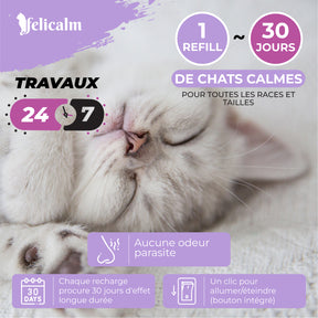 PHÉROMONES NOUVELLE FORMULE /ANTI STRESS /  CHATS et CHATONS