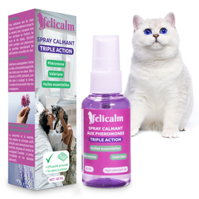 SPRAY CALMANT pour CHAT-application localisée-RECONFORT, CONFIANCE et APAISEMENT