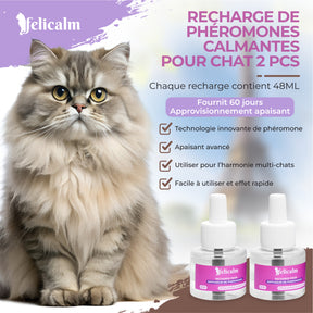 avantage  analogues de phéromones pour chat , apaisante, harmonie entre les chats , facile a utiliser